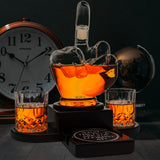 Middle Finger Decanter Funny Gift, Novelty Whiskey Decanter or use as Wine Decanter. Middle Finger Gift