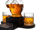 Middle Finger Decanter Funny Gift, Novelty Whiskey Decanter or use as Wine Decanter. Middle Finger Gift