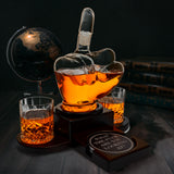 Middle Finger Decanter Funny Gift, Novelty Whiskey Decanter or use as Wine Decanter. Middle Finger Gift